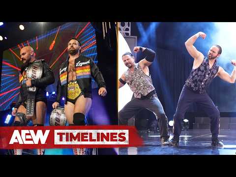EVERY Young Bucks vs FTR Match | AEW Timelines