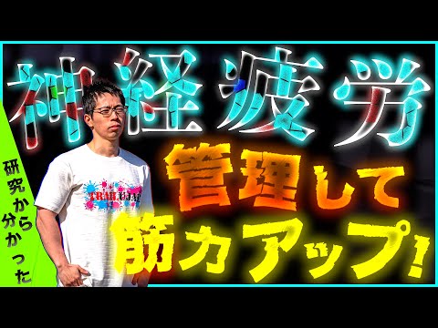 【筋トレ】神経疲労を正しく管理すれば、あなたの筋力はもっと伸びる！