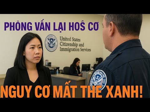 USCIS TRIỆU TẬP PHỎNG VẤN LẠI – NHIỀU NGƯỜI VIỆT LO LẮNG MẤT THẺ XANH!