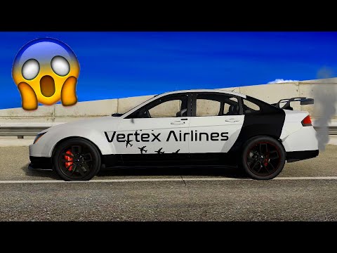 Fastest car in BEAMNG DRIVE Crash Testing