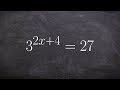 One-to-One Property of Exponents