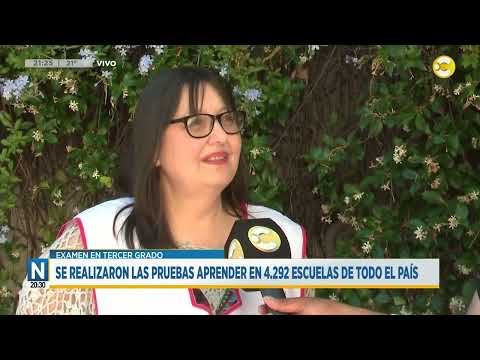 Se realizaron las pruebas aprender en 4.292 escuelas de todo el país │N20:30│20-11-24