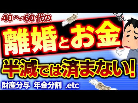 【いい夫婦の日】お金の目途が離婚の目途！40･50･60代離婚の損得！婚姻費用･財産分与･養育費･年金分割【熟年離婚したい･しました/慰謝料/税金･厚生年金/請求期限･弁護士･危機/岡野あつこ】