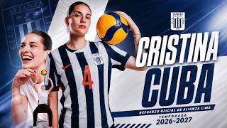 CRISTINA CUBA LLEGA OFICIALMENTE A ALIANZA LIMA VOLEY💥TODA LA ACTUALIDAD DE ALIANZA LIMA VOLEY💥