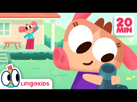 BABY BOT'S ADVENTURES 🐞 Baby Bot's Backyard Tales |Cartoons | Lingokids