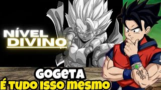 GOGETA É MAIS EFICIENTE QUE O VEGETTO ?? (REACT)