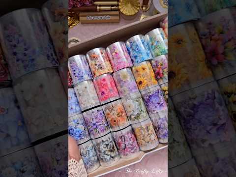 ASMR Aesthetic Journaling 🌸🦋 Flowers & Butterflies #asmr #shorts #journal