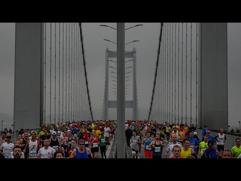 YouTube video thumbnail: Kenya's Kilimo and Ethiopia's Aderra win Istanbul Marathon