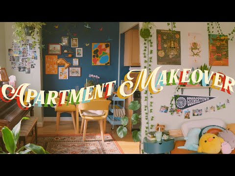 APARTMENT MAKEOVER + TOUR // moving into my first apartment at 18
