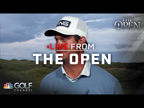 Harris English: Was 'hitting my spots' throughout Round 1 | Live From The Open | Golf Channel