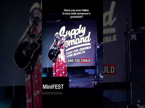 Have you ever fallen in love with someone’s potential? #singer #songwriter #acoustic #guitar