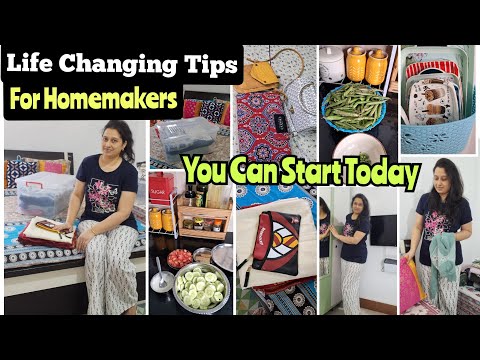 7 Easy Steps Towards Mastering Home Managing Skills || Kitchen Organization, Decluttering &Cleaning