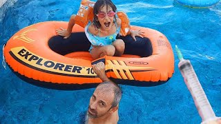 MACERA ADASINDA 24 SAAT VLOG نواف يتحكم في لانا وماتقول لا !