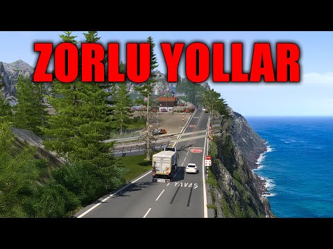 GERÇEK TIRCILARIN SÜRDÜĞÜ O YOLLARDAN GEÇTİK !! ZORLU YOLLAR | Euro Truck Simulator 2