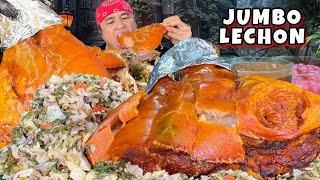 Jumbo Ulo ng Lechon & Ginisang Pechay Repolyo Mukbang Pinoy Mukbang