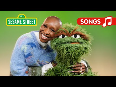 Sesame Street: Cynthia Erivo Sings "It's Not Easy Bein' Green" with Oscar the Grouch