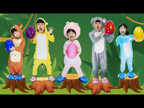 Humpty Dumpty Nursery Rhyme Song for Kids 동물원 험티덤티 영어 동요 - 슈슈토이 Shushu ToysReview