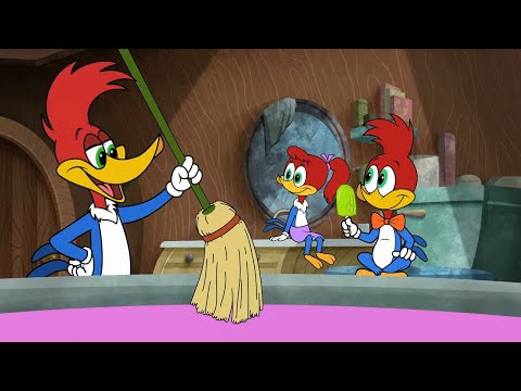 Pica-Pau 🧪 O cientista Pica-Pau 🧫 Desenhos Animados em Português