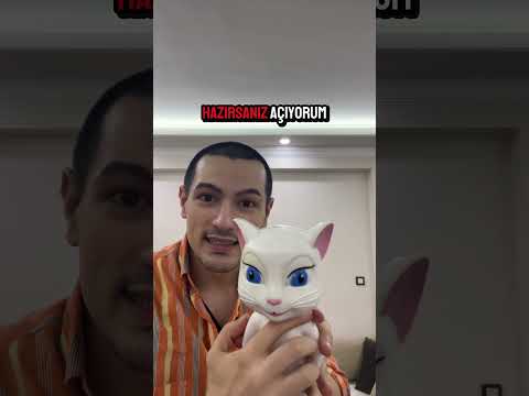 TALKİNG ANGELA'NIN GÖZÜNDE KAMERA! #shorts #labubu #talkingangela2