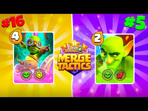 Ranqueando TODAS as CARTAS do Merge Tactics da PIOR para MELHOR