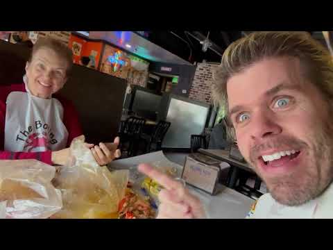 #Messy Meal! This Lunch Triggered My OCD! Mukbang With Grandma! | Perez Hilton