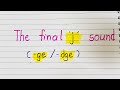 Understanding 'dge' and 'ge' Rules