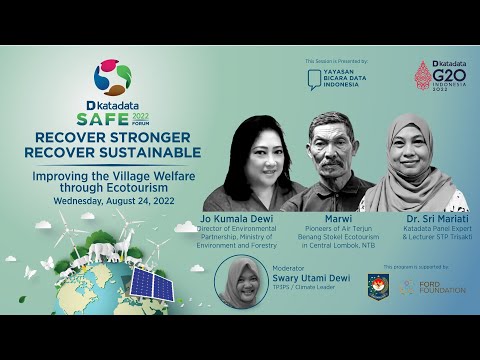 SAFE Forum 2022: Improving the Village Welfare through Ecotourism