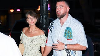 Taylor Swift and fiancé Travis Kelce enjoy PDA-filled dinner date in NYC