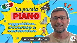 All the Meanings of "Piano" in Italian (Noun, Adjective & Adverb)