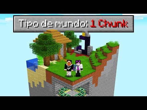 ZEREI O SKYBLOCK EM APENAS UMA CHUNK