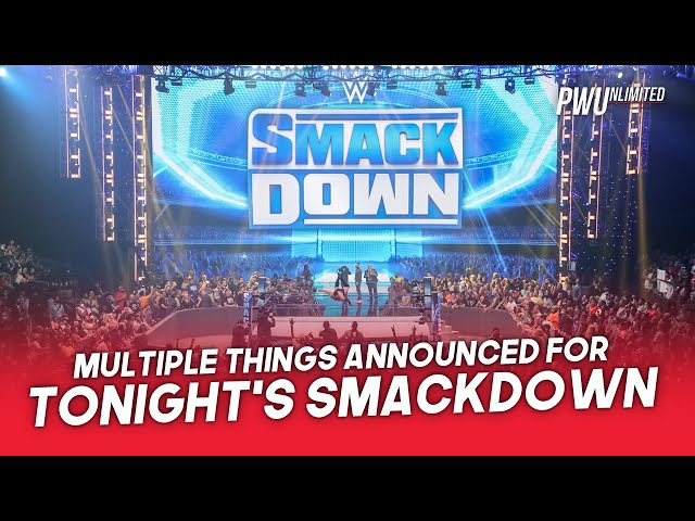 Multiple Things Announced For Tonight's Friday Night Smackdown