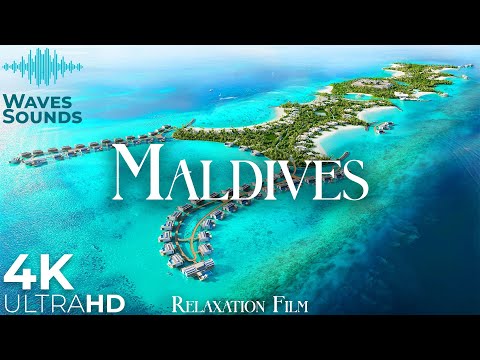 Maldives 4K • Healing Island • Calm Music | Relaxation Film - 4K Video UltraHD