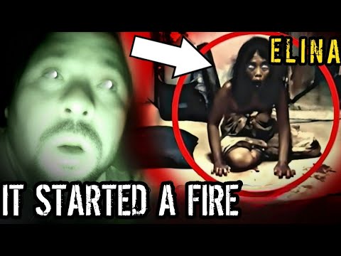 PARANORMAL ACTIVITY CAUGHT ON CAMERA (I ALMOST GOT ARRESTED) ELENA'S CEMETERY