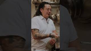 How to tell when the pan is hot #cookingtips #cookinghacks #culinaryschool #stainlesssteel #cheflife