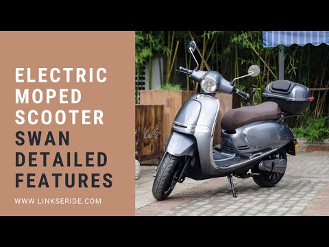 Electric Scooter Swan EEC Retro Electric Moped Intro part-1 Detailed Feature | LinksEride