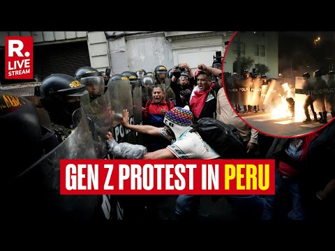 Peru Gen Z Protest: Youth Rallies Against President Boluarte In Lima