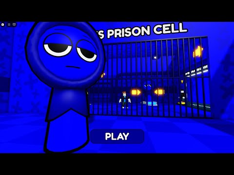 BLUE SPLANKI'S PRISON RUN! (Obby) New Update - Roblox Walkthrough FULL GAME #scaryobby #roblox