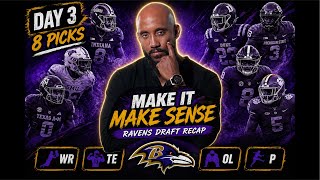 Ravens Day 3 Recap: 8 Picks, Offensive Push & Full Breakdown