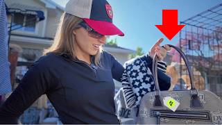 Packed My Car FULL At This $1.00 Luxury Yard Sale!!