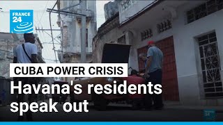 YouTube video thumbnail: As Cuba's Power Crisis Deepens, Havana's Residents Speak out