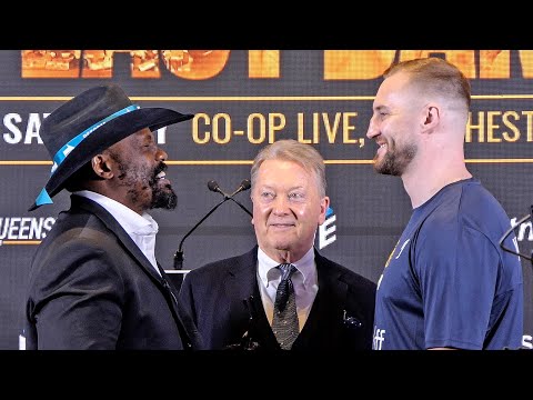 FACE OFF | Derek Chisora vs. Otto Wallin • THE LAST DANCE | HEAVYWEIGHTS HEAD TO HEAD in Manchester