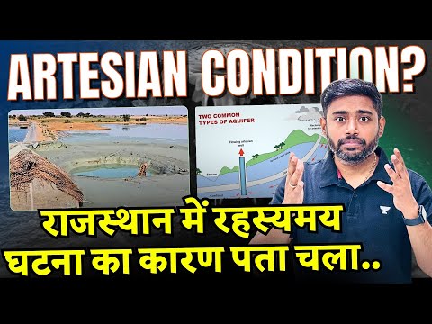 What is Artesian Condition? Geography concept for UPSC Prelims 2025 | Sudarshan Gurjar