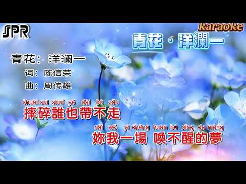 【洋瀾一 _ 青花】KaraokeKTV 伴奏 左伴右唱 karaoke 卡拉OK 伴唱 instrumental【洋瀾一 _ 青花】Karaoke