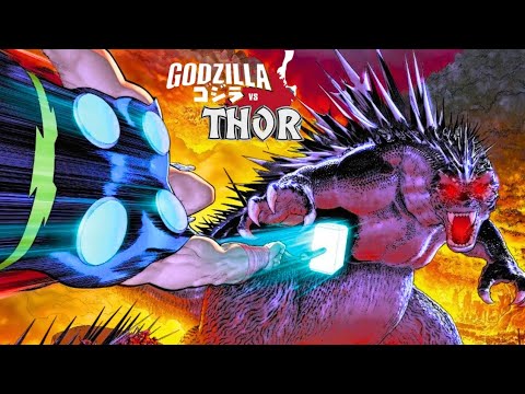 Thor Humbles Godzilla - The Final Fight
