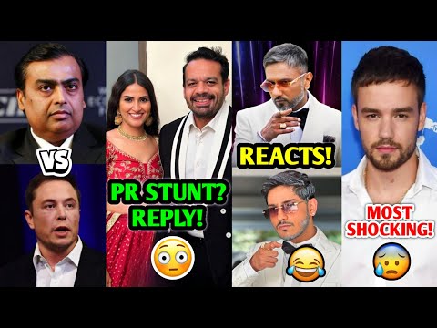 PR STUNT? Flying Beast BIG REVEAL! 😳| RIP Liam Payne, Honey Singh on Purav Jha, Elon Musk Vs Ambani