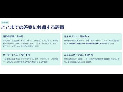 【技術士二次試験】Ⅱ-2の解答でマネジメント能力とリーダーシップを示すには?