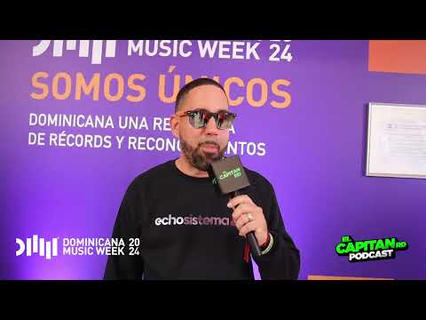 ECHO 4 veces ganador del Grammy en el Dominicana Music Week 2024