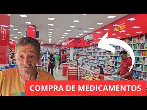 FOMOS COMPRAR OS REMEDIOS DO SEU MILTON @ElizeuSilvaTV