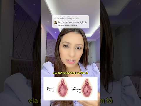 Moça de 15 anos que ainda não menstruou