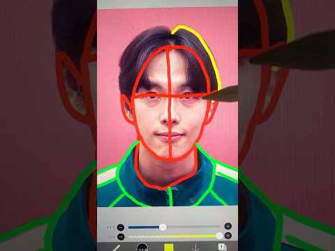 Drawing Player 333 from Squid Game๐ซถโจ